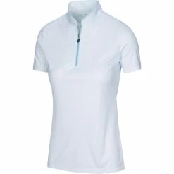 Greg Norman Women's ML75 Umbrella Print Zip Polo 2022 12 Greg Norman Women's ML75 Umbrella Print Zip Polo 2022 -Golf Clubs Shop g2s22k469 441