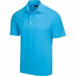 Greg Norman Men's Freedom Micro Pique Polo -Golf Clubs Shop g7s21k480 7 ribe