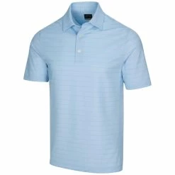 Greg Norman Men's Freedom Micro Pique Stripe Polo 17 Greg Norman Men's Freedom Micro Pique Stripe Polo -Golf Clubs Shop g7s21k481 467