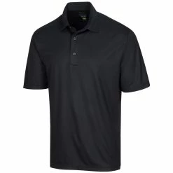 Greg Norman Men's Protek ML75 Microlux Embossed Polo