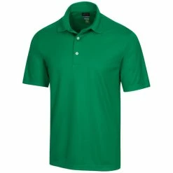 Greg Norman Men's Protek ML75 Microlux Embossed Polo -Golf Clubs Shop g7s22k470 306