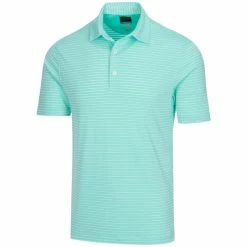Greg Norman Men's Protek ML75 Microlux Striped Polo -Golf Clubs Shop g7s22k471 426