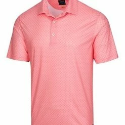 Greg Norman Men's Bayside ML75 Stretch Polo -Golf Clubs Shop g7s22k502 814n