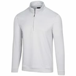 Greg Norman Men's Voyage 1/4 Zip Pullover -Golf Clubs Shop g7s22k900 050