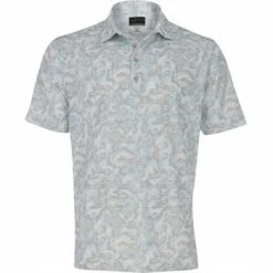 Greg Norman Men's Lab Digital Camo Polo