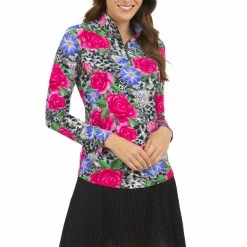 IBKUL Women's Jovanna Print Long Sleeve Zip Mock Neck - 10183 7 IBKUL Women's Jovanna Print Long Sleeve Zip Mock Neck - 10183 -Golf Clubs Shop ibkul61f7f3e23d909361f7f3e23dba4.4974607061f7f3e23dba4 1800x1800 2c3f2cf2 9e1a 4a98 8cb6 5ca6f67fd891