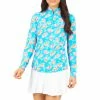 IBKUL Women's Franny Print Long Sleeve Zip Mock Neck - 10192 -Golf Clubs Shop ibkul6200bc24cd0cf36200bc24cd388.900111626200bc24cd388 1800x1800 f4b230b4 7e52 4a3e a8bf 40f405260327