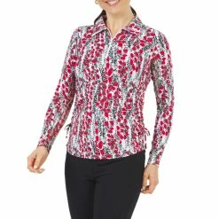 IBKUL Women's Kamila Long Sleeve Zip Mock Neck - 48262 -Golf Clubs Shop ibkul6285f5bc903bf56285f5bc904d7.179501316285f5bc904d7 1800x1800 b6722be0 92f4 4689 af74 36b5bac1e234