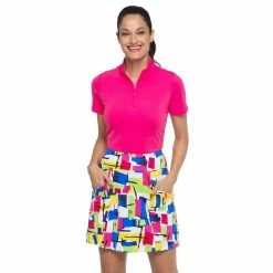 IBKUL Womens Mondrian Print Skort - 29854