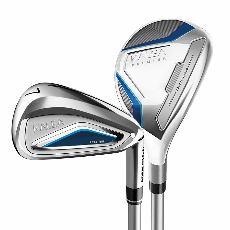 Taylormade Kalea Premium 5h, 6h, 7-PW, SW Iron Set Graphite Ladies 3 Taylormade Kalea Premium 5h, 6h, 7-PW, SW Iron Set Graphite Ladies