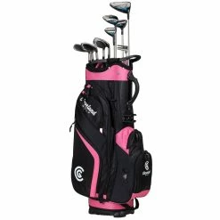 Cleveland Womens Launcher XL HALO Complete Set Black/Pink