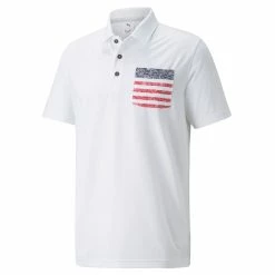 Puma Men's Volition Paisley Pocket Golf Polo 2022, (On-Hand)