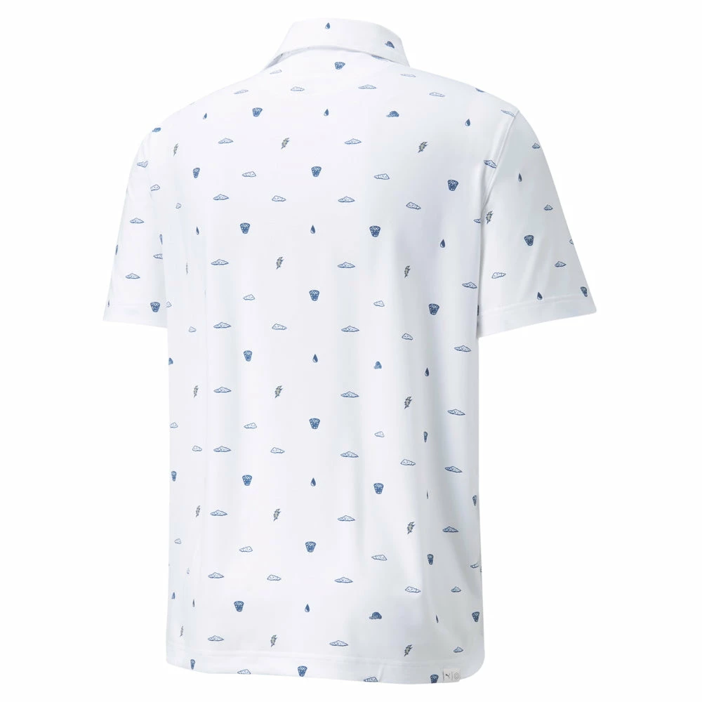 Puma Men's MATTR Pouring Buckets Golf Polo 2022 (On-Sale) 5 Puma Men's MATTR Pouring Buckets Golf Polo 2022 (On-Sale) - Image 3