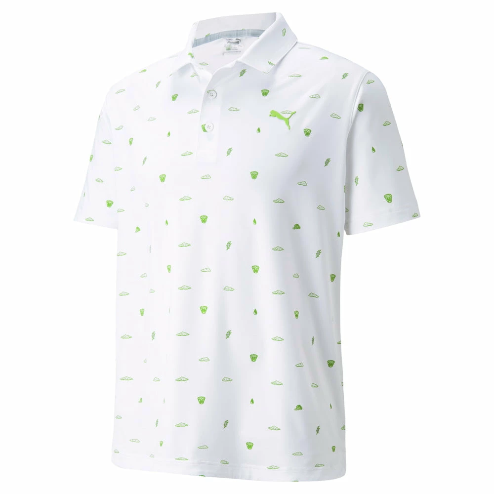 Puma Men's MATTR Pouring Buckets Golf Polo 2022 (On-Sale) 4 Puma Men's MATTR Pouring Buckets Golf Polo 2022 (On-Sale) - Image 2