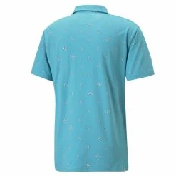 Puma Men's MATTR Foliage Golf Polo 2022 (On-Sale) -Golf Clubs Shop low res 201000x1000 535450 01 bv
