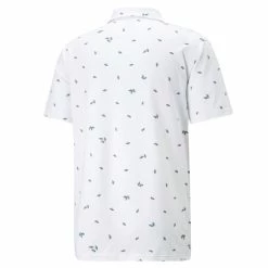Puma Men's MATTR Foliage Golf Polo 2022 (On-Sale) -Golf Clubs Shop low res 201000x1000 535450 02 bv