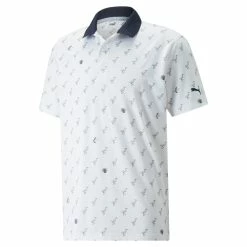 Puma Men's MATTR Egrets Golf Polo 2022 (On-Sale)