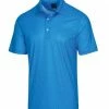 Greg Norman Men's Bayside ML75 Stretch Polo -Golf Clubs Shop m193049257815 blue xl