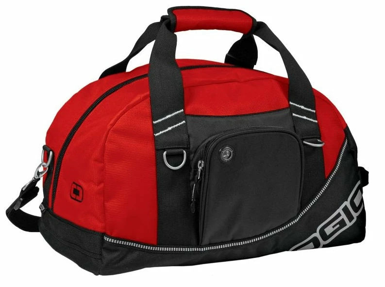Ogio Golf Half Dome Duffle Bag/ Gym Bag- Red 3 Ogio Golf Half Dome Duffle Bag/ Gym Bag- Red