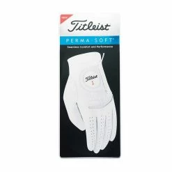 Titleist Men's Perma-Soft Glove - White -Golf Clubs Shop perma soft putter 4