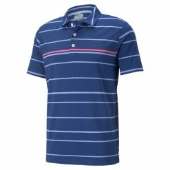 Puma Men's MATTR Border Lines Golf Polo 2022 (On-Sale) -Golf Clubs Shop puma mens mattr border lines polo 532976 10