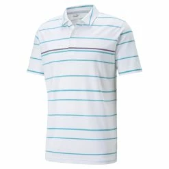 Puma Men's MATTR Border Lines Golf Polo 2022 (On-Sale) -Golf Clubs Shop puma mens mattr border lines polo 532976 13