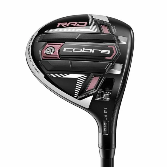 Cobra King RADSPEED Draw Women's Fairway Wood Black/Pink 3 Cobra King RADSPEED Draw Women's Fairway Wood Black/Pink