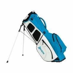 Srixon Premium Stand Golf Bag 2023 -Golf Clubs Shop sx23 bags srx premium stand bag aqua grey 2