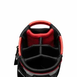 Srixon Premium Stand Golf Bag 2023 -Golf Clubs Shop sx23 bags srx premium stand bag red black 5