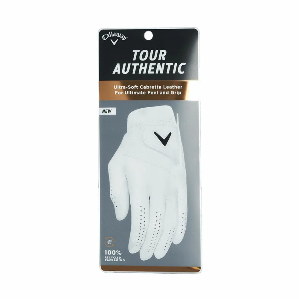 Callaway Men's Tour Authentic Glove - White 5 Callaway Men's Tour Authentic Glove - White - Image 3
