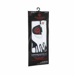Zero Friction Men's Compression Synthetic Golf Glove - One Size Fits All